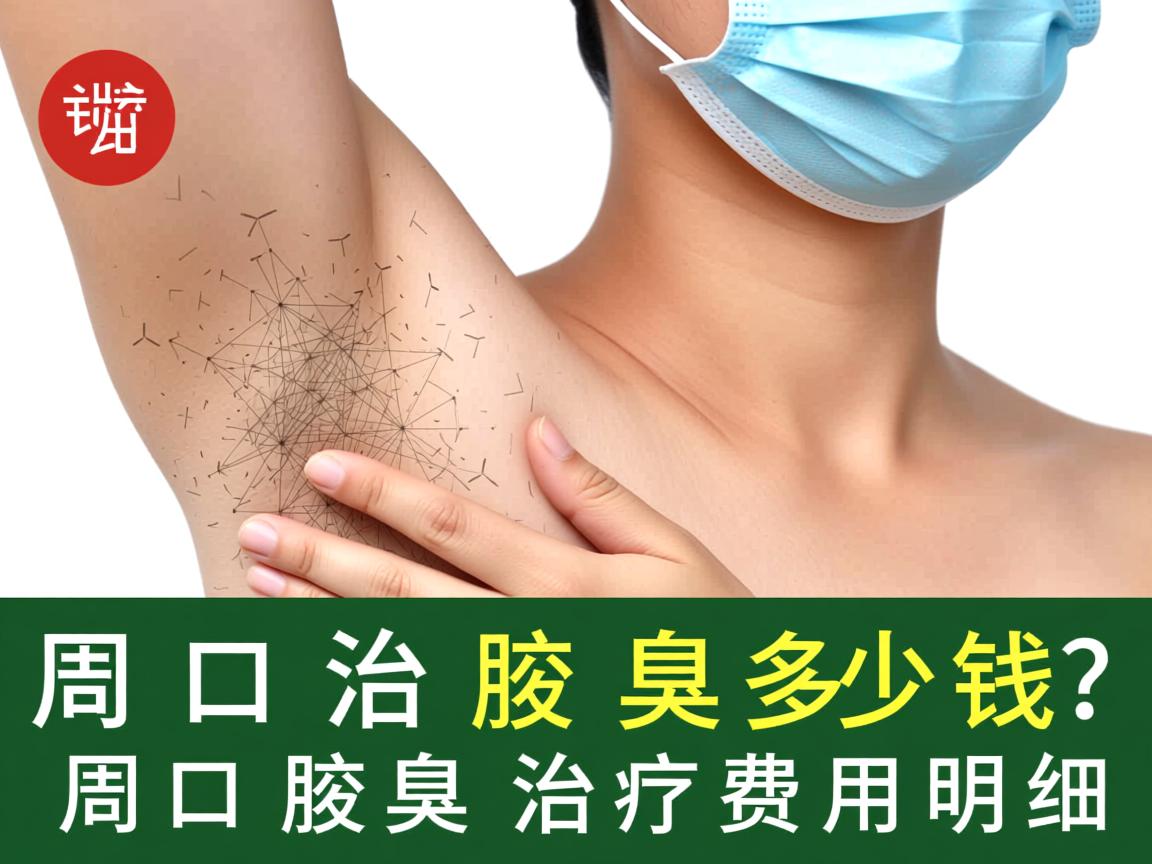 周口治腋臭多少钱？解析周口腋臭治疗费用明细