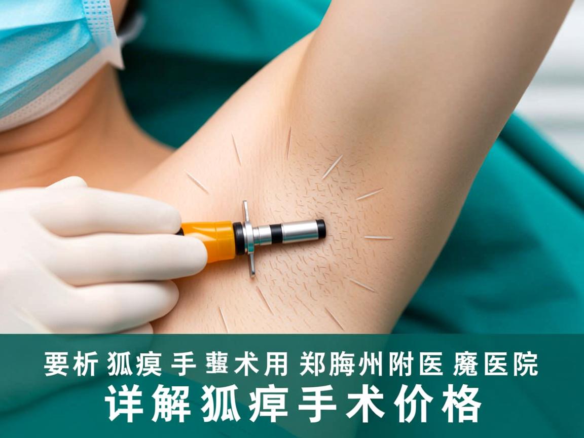 解析狐臭手术费用，郑州附医腋臭医院详解狐臭手术价格