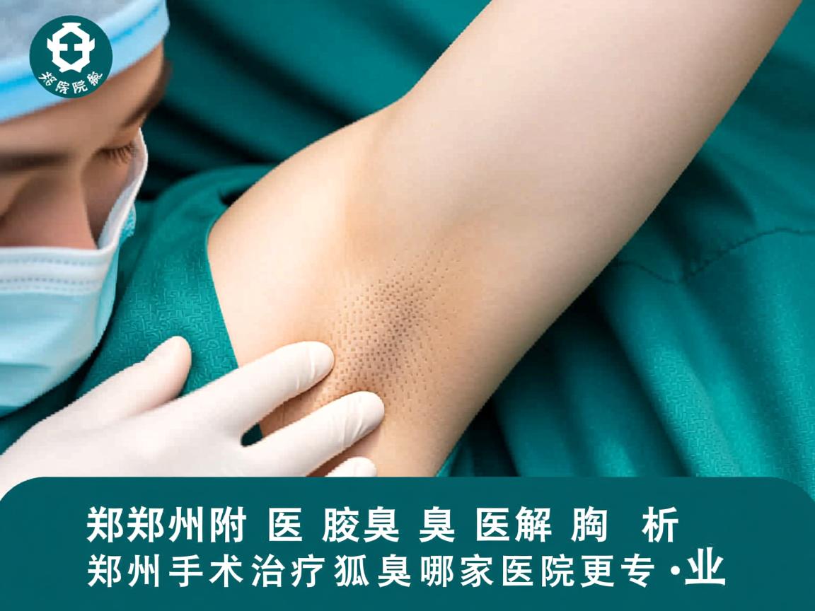 郑州附医腋臭医院解析，郑州手术治疗狐臭哪家医院更专业
