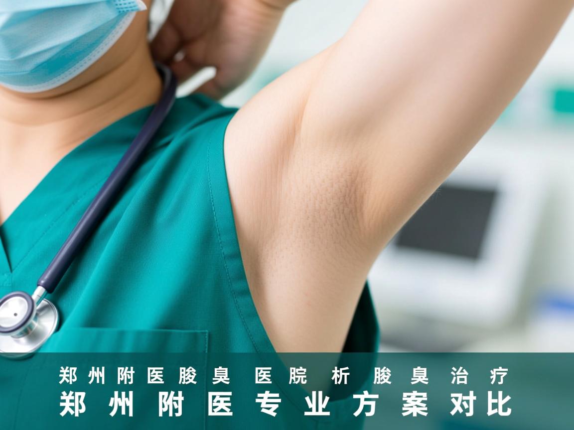 郑州附医腋臭医院解析腋臭治疗，郑州附医专业方案对比