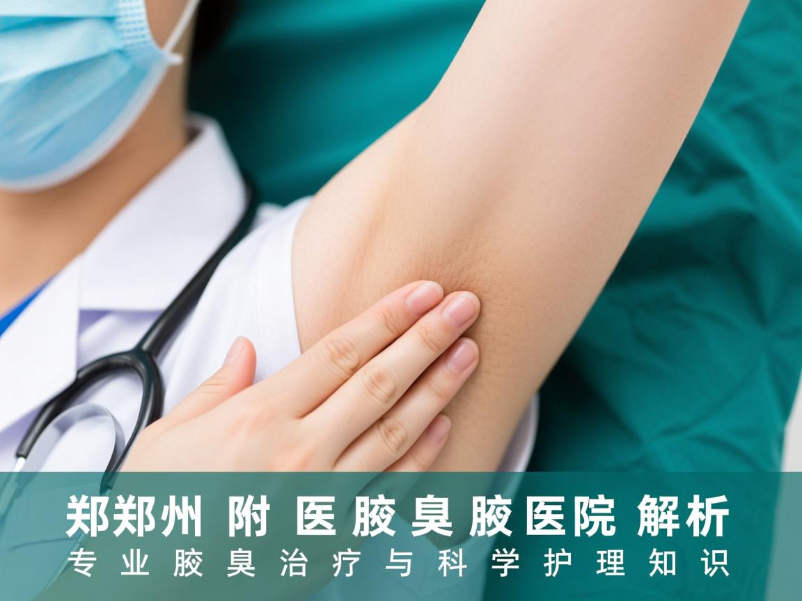郑州附医腋臭医院解析，专业腋臭治疗与科学护理知识