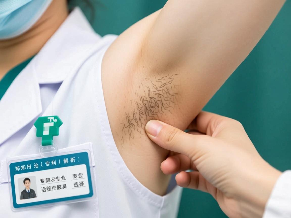 郑州治腋臭专科解析，专业治腋臭的医疗选择