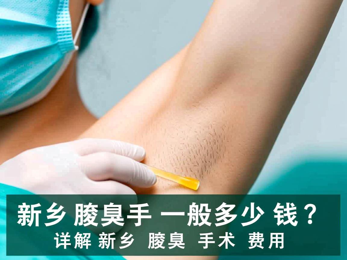 新乡腋臭手术一般多少钱?详解新乡腋臭手术费用 新乡腋臭手术一般多少钱?详解新乡腋臭手术费用