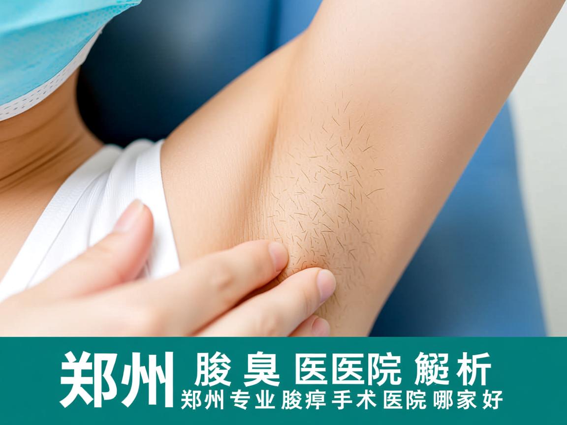 郑州腋臭医院解析，郑州专业腋臭手术医院哪家好