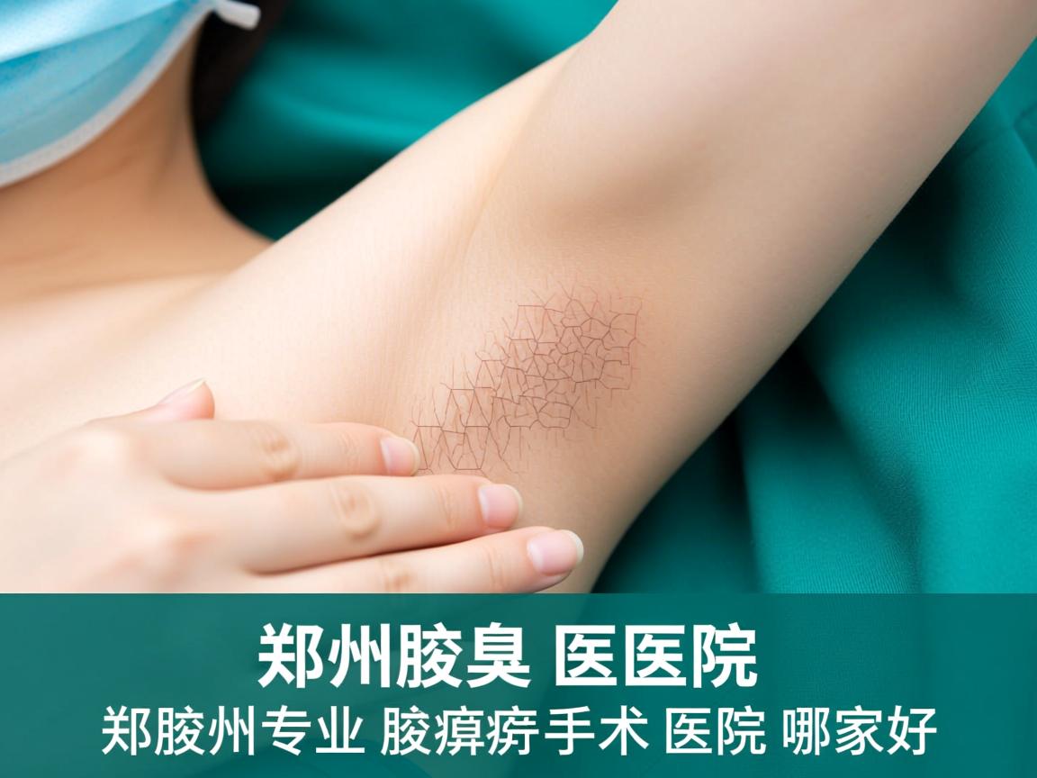 郑州腋臭医院解析，郑州专业腋臭手术医院哪家好