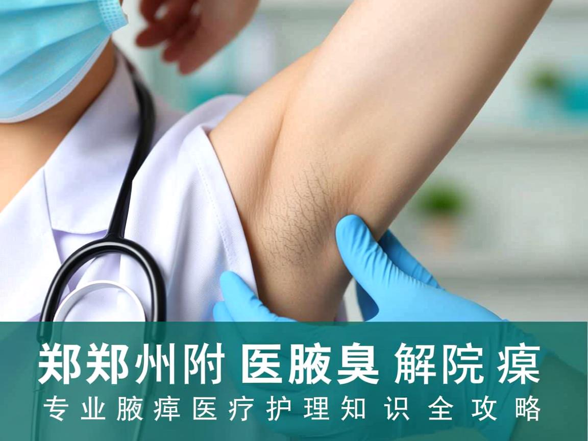郑州附医腋臭医院解析，专业腋臭医疗护理知识全攻略