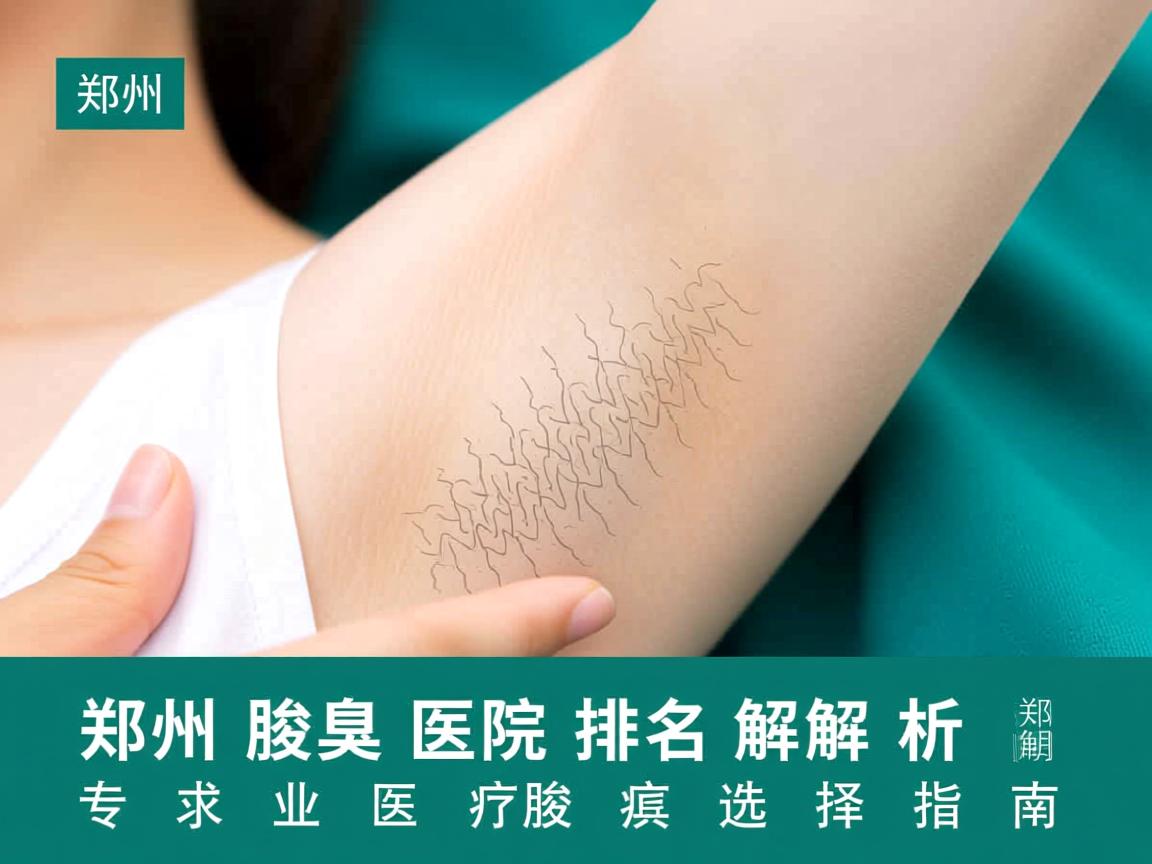 郑州腋臭医院排名解析，郑州专业腋臭医院的选择指南