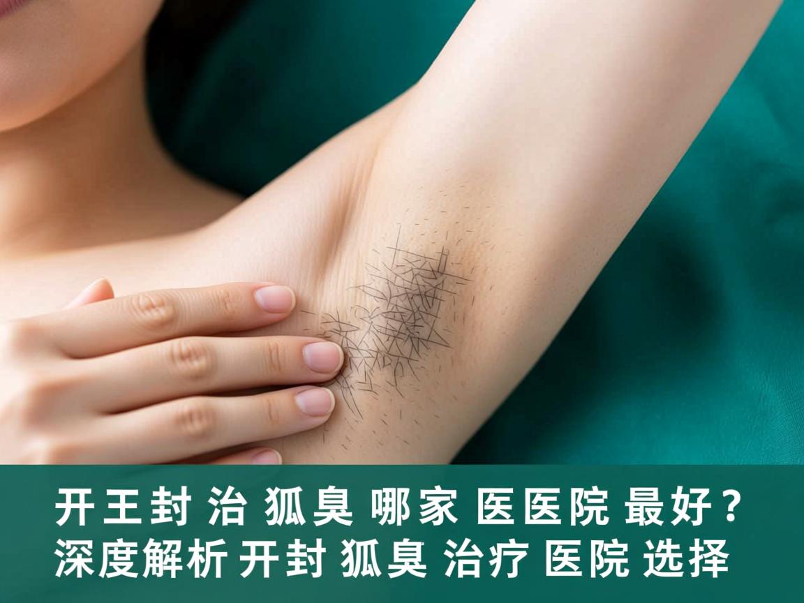开封治狐臭哪家医院最好？深度解析开封狐臭治疗医院选择