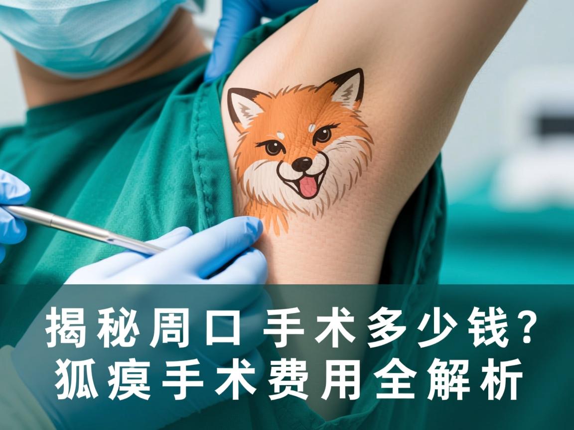 揭秘周口狐臭手术多少钱？狐臭手术费用全解析
