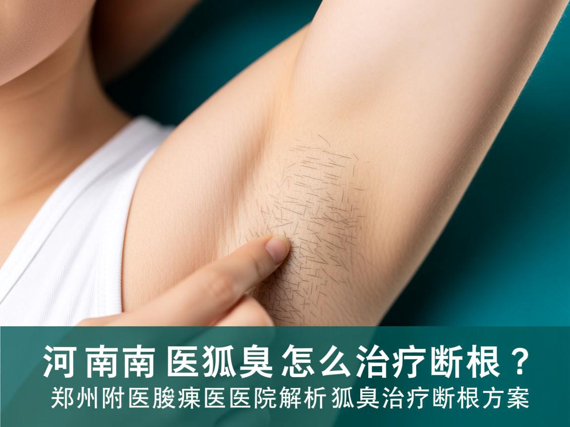 河南狐臭怎么治疗断根？郑州附医腋臭医院解析狐臭治疗断根方案