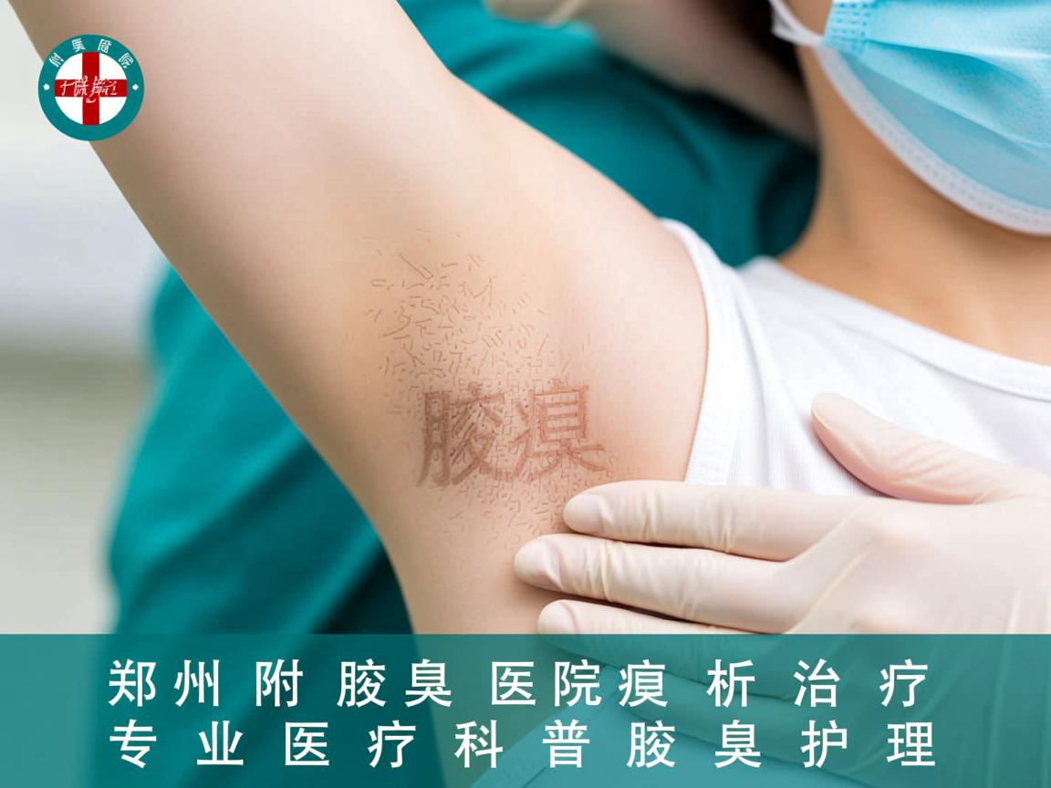 郑州附医腋臭医院解析腋臭治疗 专业医疗科普腋臭护理