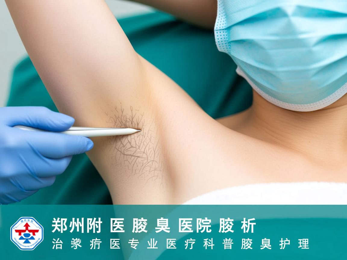郑州附医腋臭医院解析腋臭治疗 专业医疗科普腋臭护理