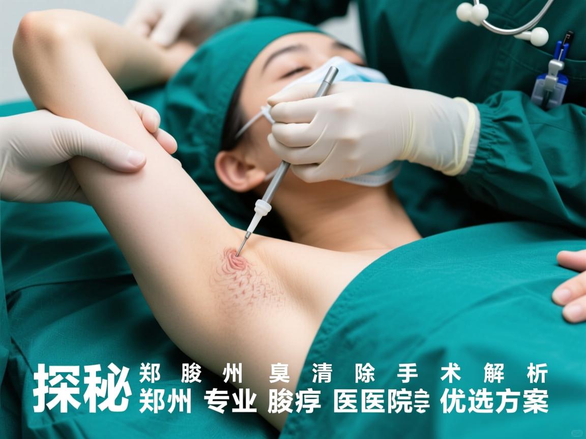 探秘郑州腋臭清除手术，解析郑州专业腋臭医院的优选方案