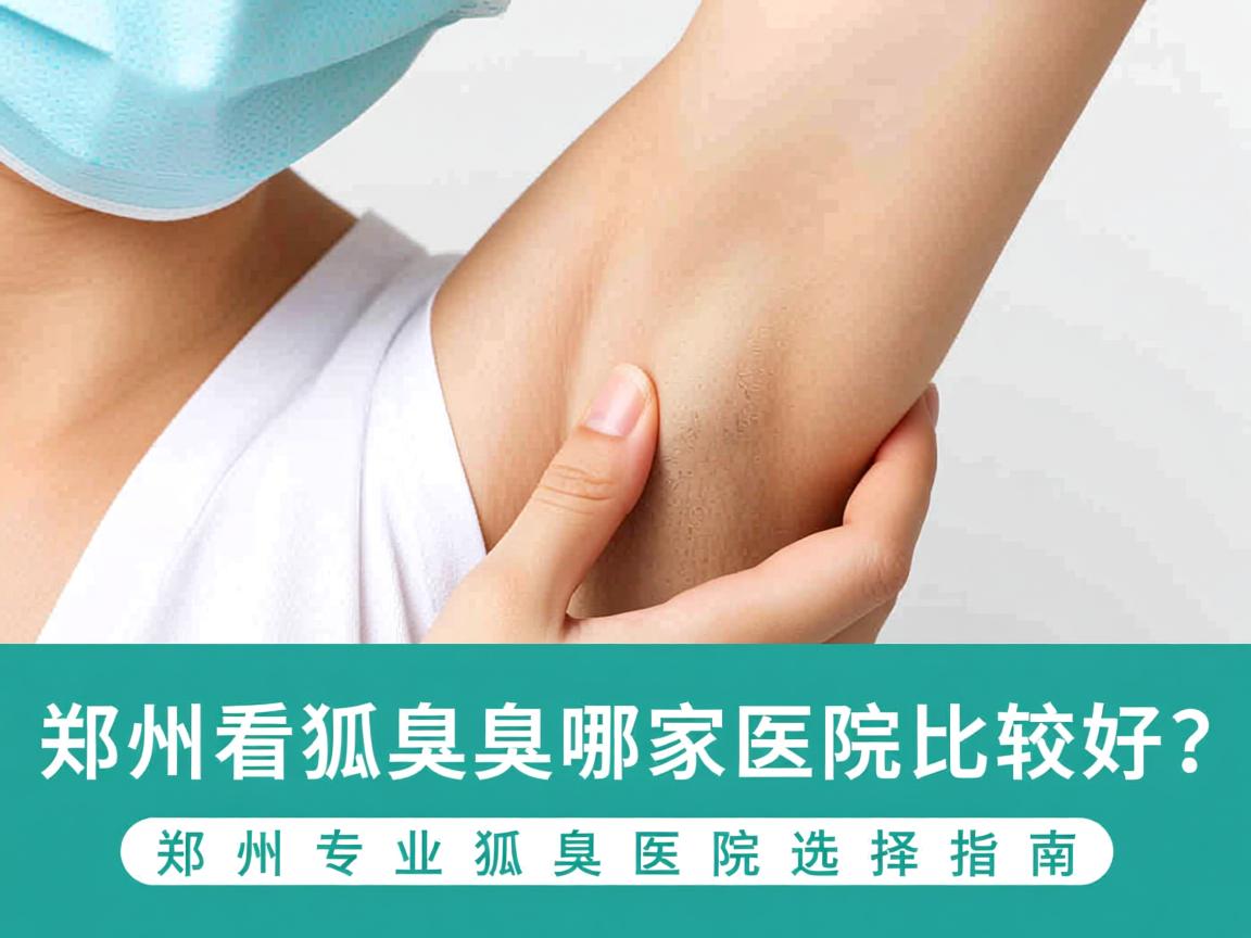 郑州看狐臭哪家医院比较好？郑州专业狐臭医院选择指南