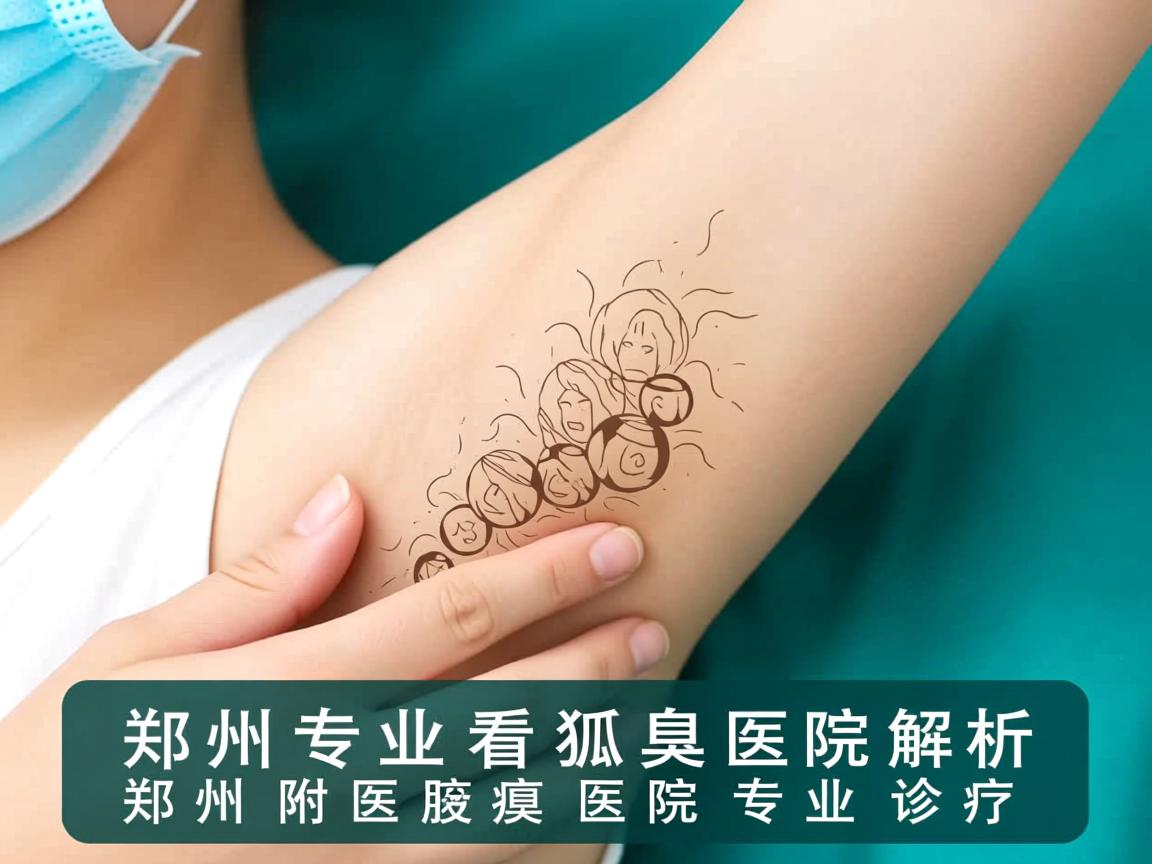 郑州专业看狐臭医院解析，郑州附医腋臭医院专业诊疗