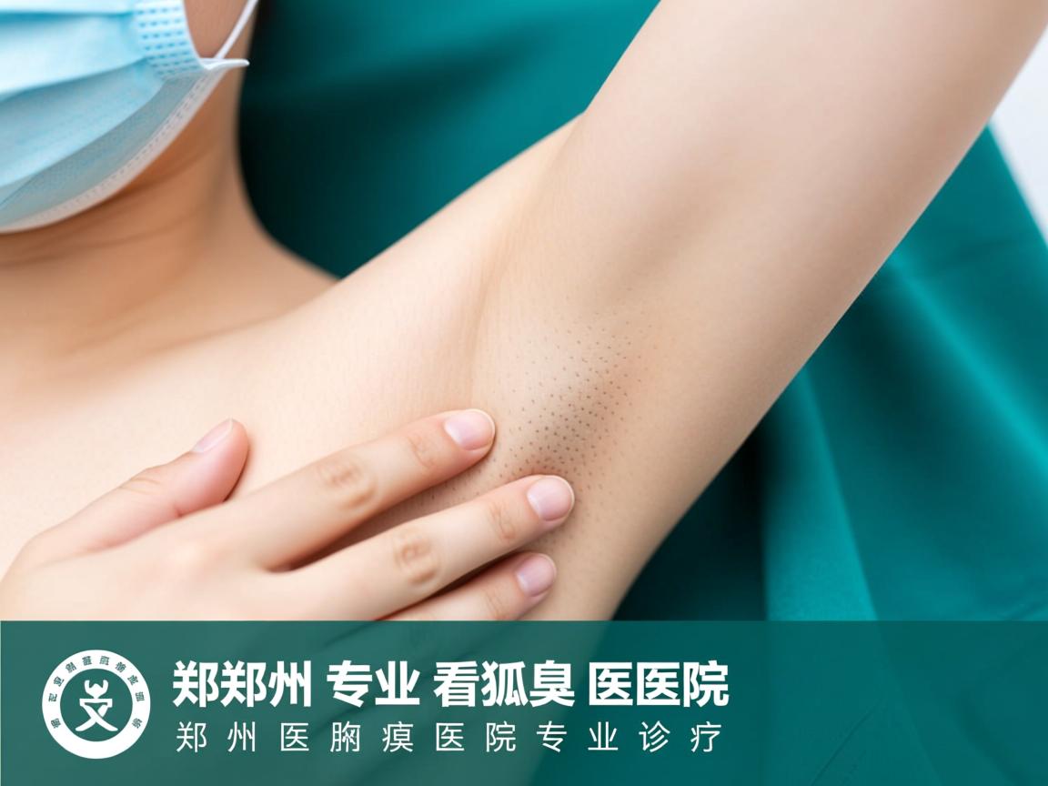 郑州专业看狐臭医院解析，郑州附医腋臭医院专业诊疗
