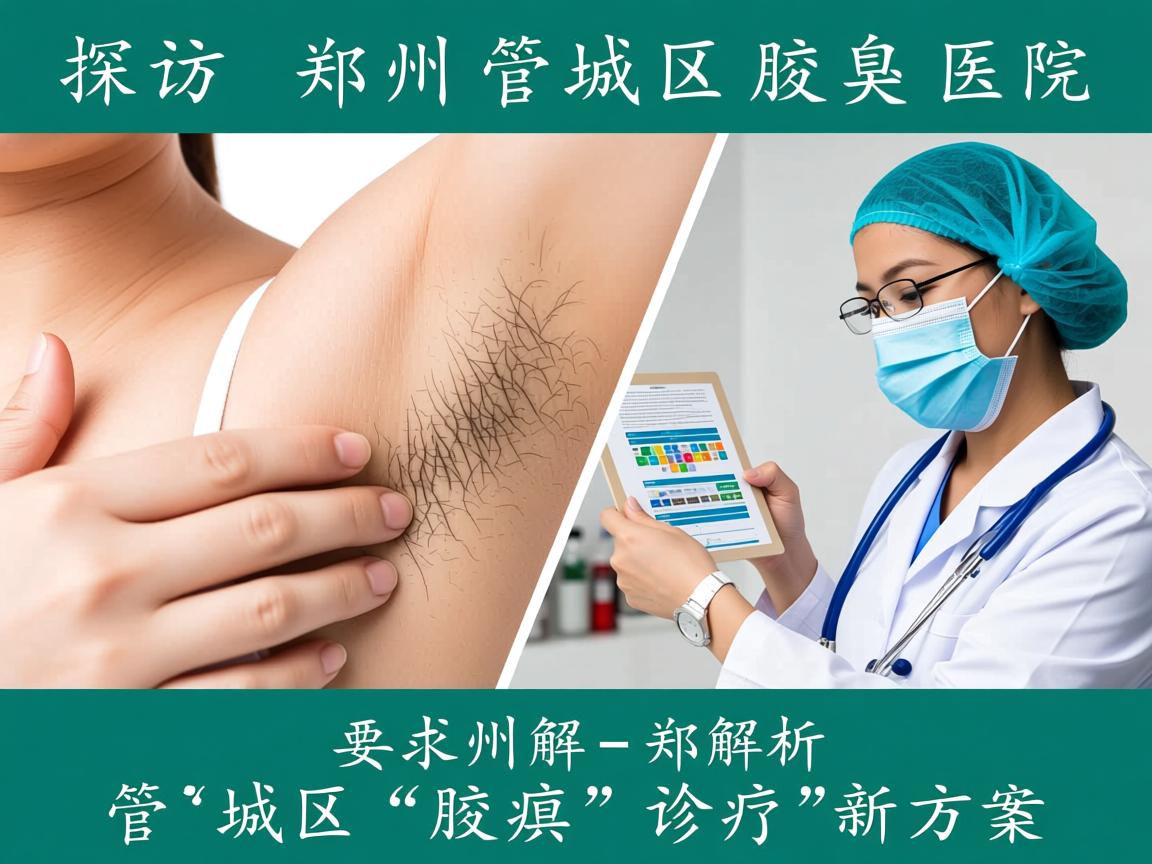 探访郑州管城区腋臭医院，解析郑州管城区腋臭诊疗新方案
