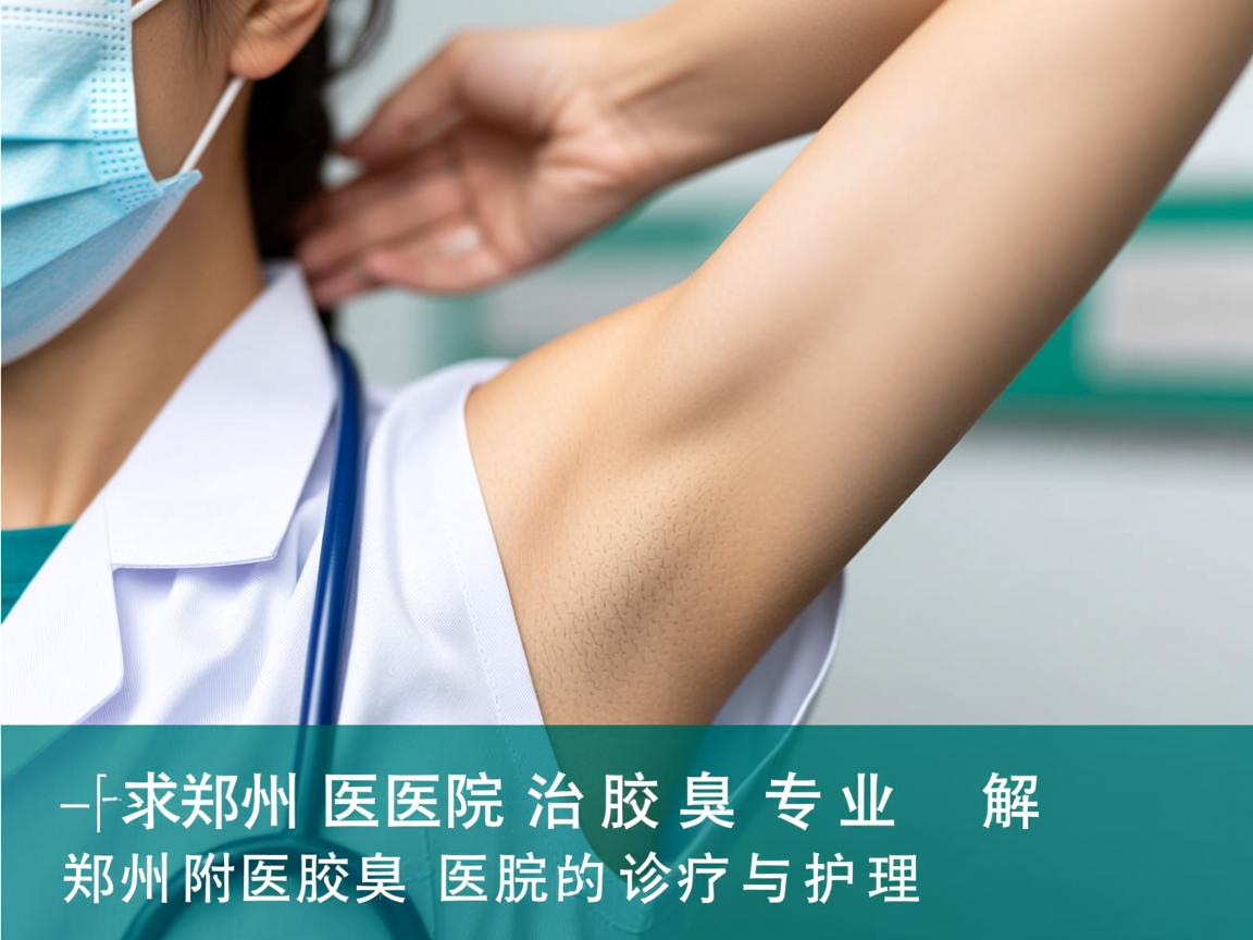郑州医院治腋臭，专业解析郑州附医腋臭医院的诊疗与护理