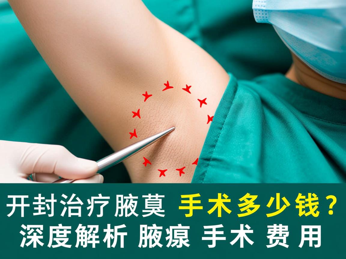 开封治疗腋臭手术多少钱？深度解析腋臭手术费用