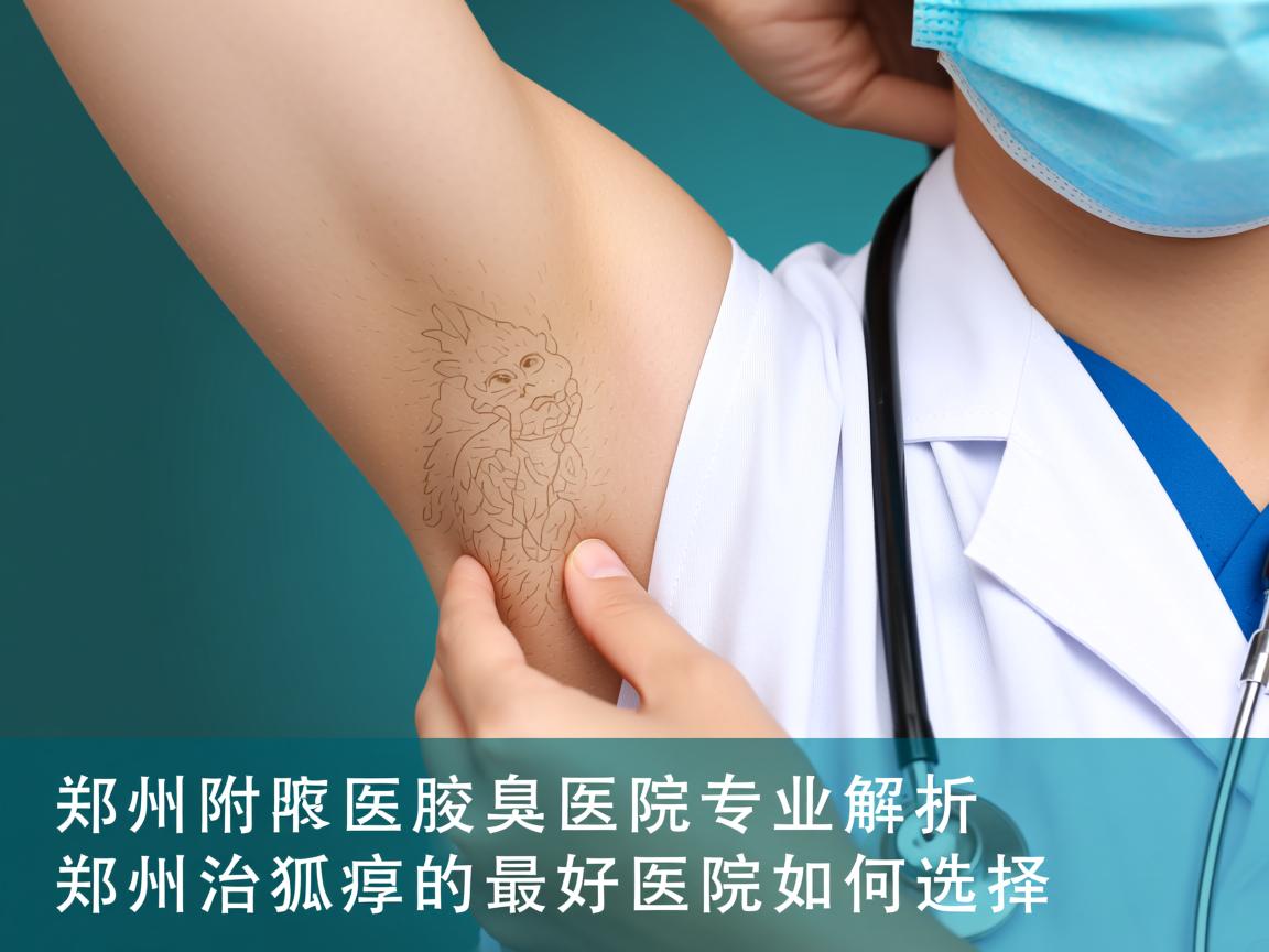 郑州附医腋臭医院专业解析，郑州治狐臭的最好医院如何选择