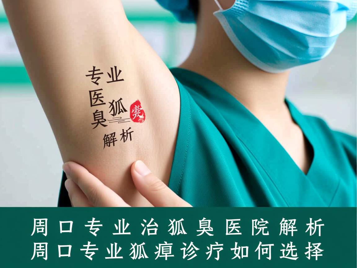周口专业治狐臭医院解析，周口专业狐臭诊疗如何选择