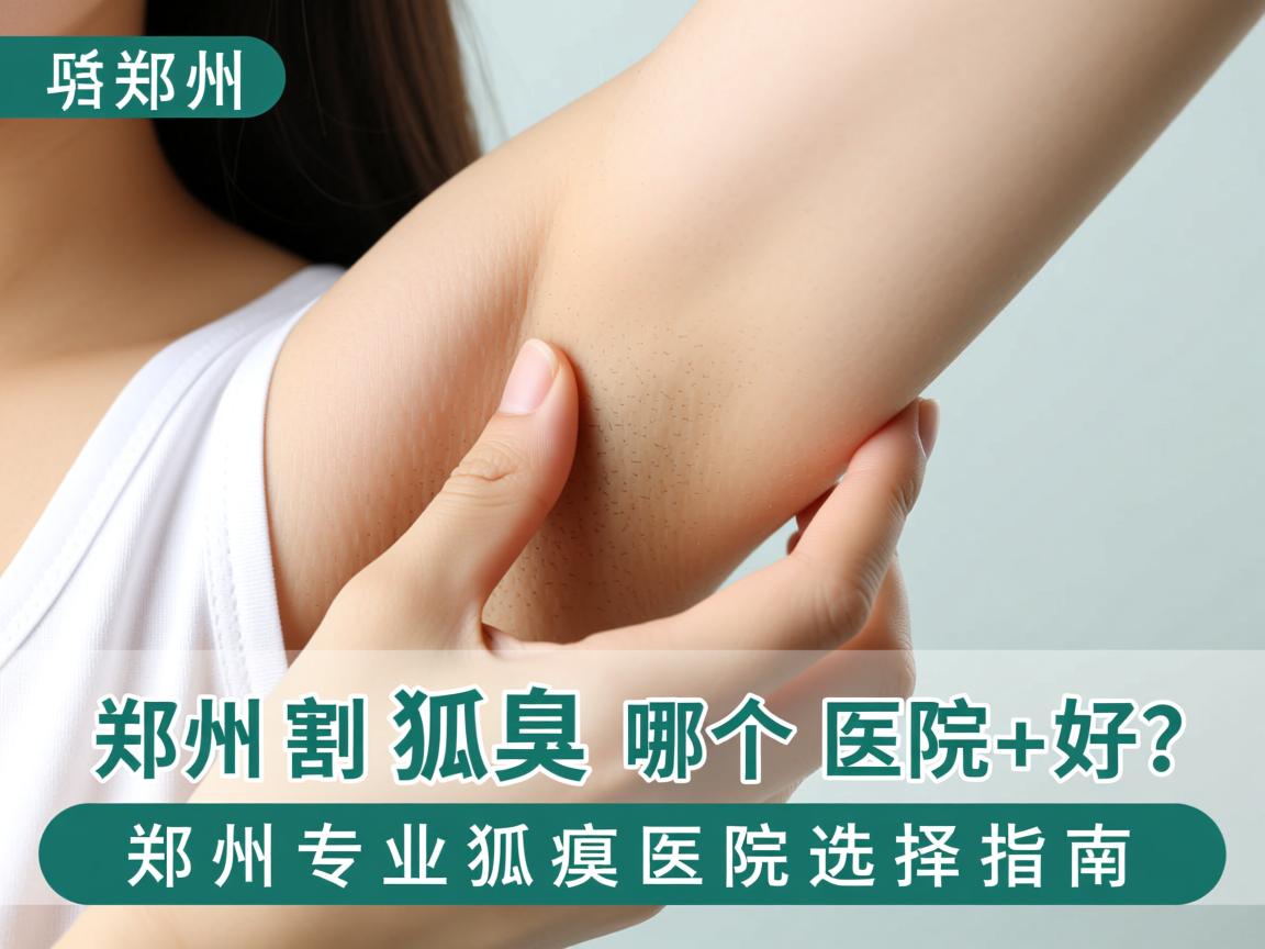郑州割狐臭哪个医院好？郑州专业狐臭医院选择指南
