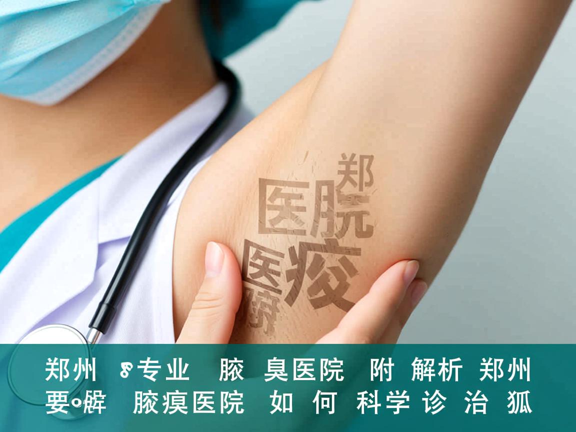 郑州专业腋臭医院解析，郑州附医腋臭医院如何科学诊治狐臭