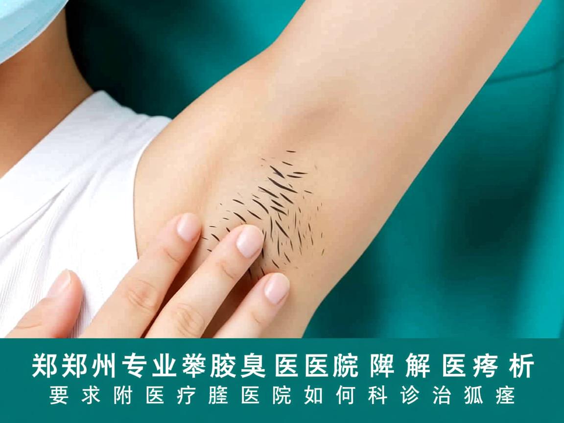 郑州专业腋臭医院解析，郑州附医腋臭医院如何科学诊治狐臭