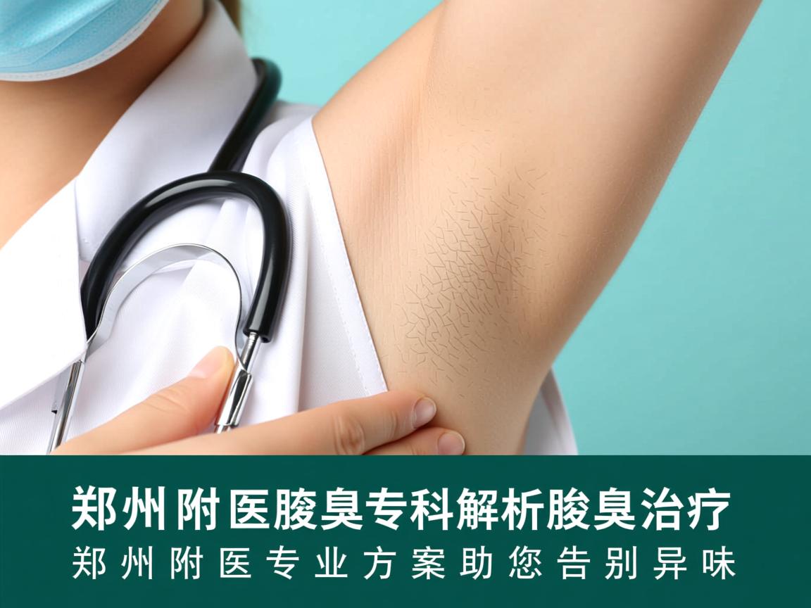 郑州附医腋臭专科解析腋臭治疗,郑州附医专业方案助您告别异味 郑州附医腋臭专科解析腋臭治疗,郑州附医专业方案助您告别异味