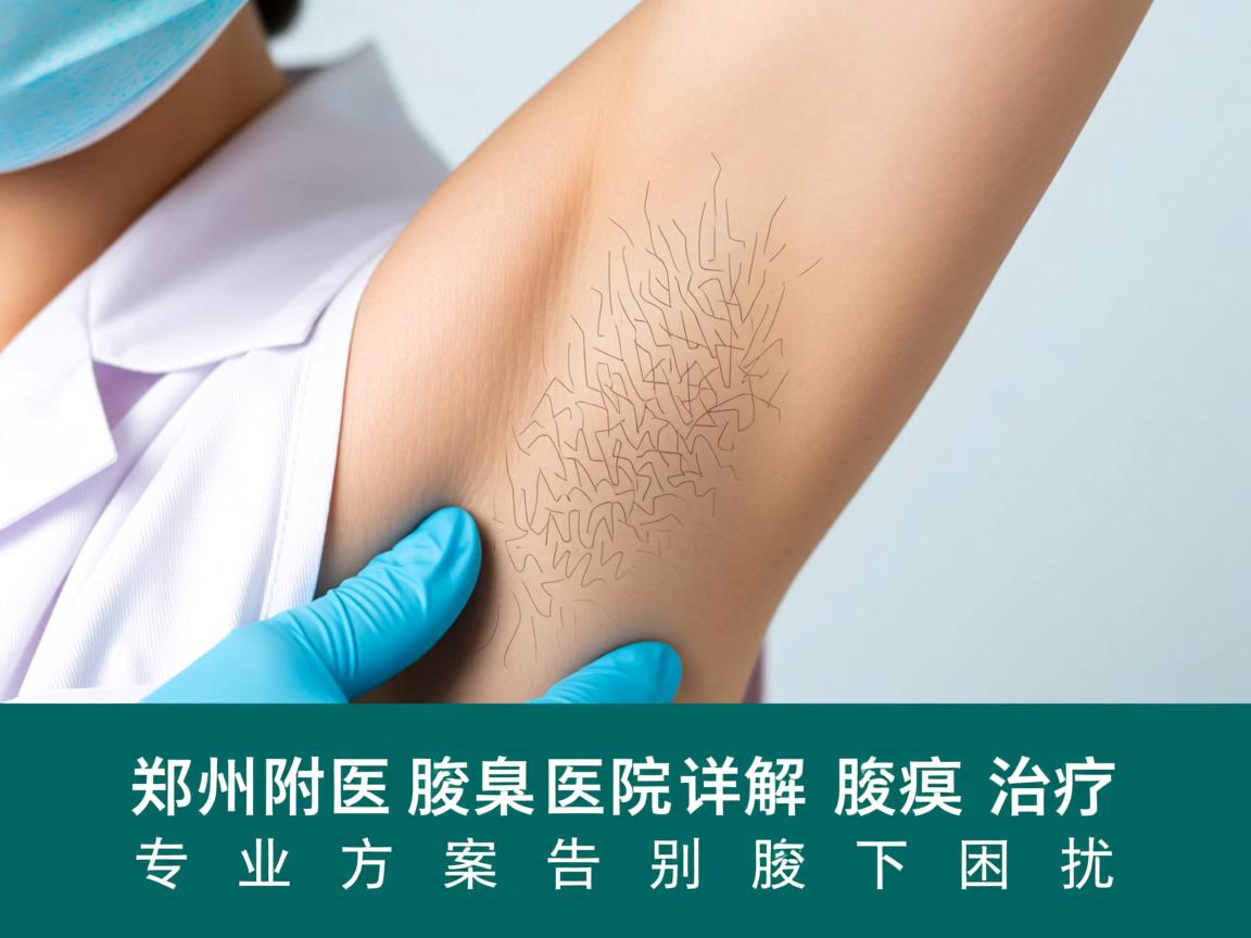 郑州附医腋臭医院详解腋臭治疗，专业方案告别腋下困扰