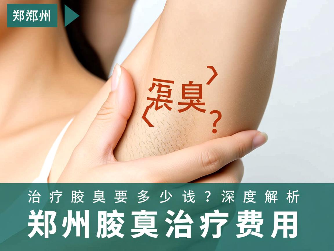 郑州治疗腋臭要多少钱？深度解析郑州腋臭治疗费用