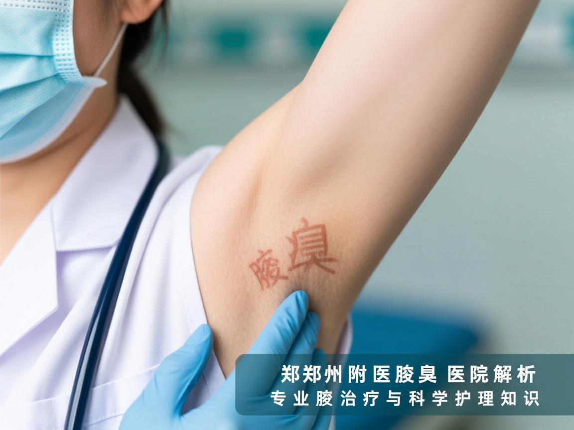 郑州附医腋臭医院解析，专业腋臭治疗与科学护理知识