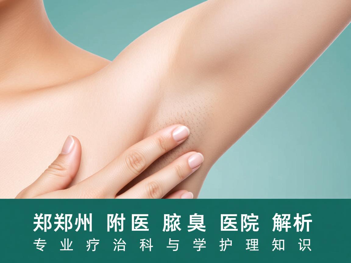 郑州附医腋臭医院解析，专业腋臭治疗与科学护理知识