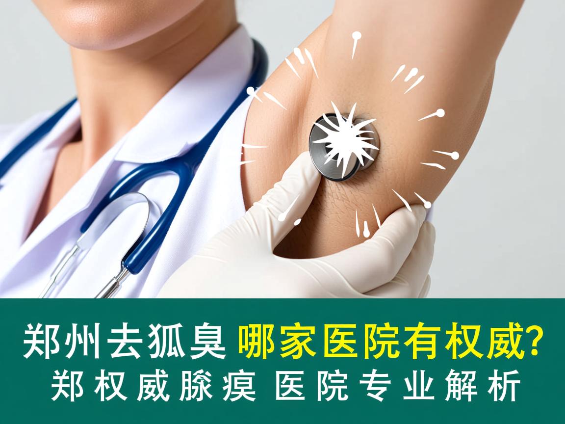 郑州去狐臭哪家医院有权威？郑州权威腋臭医院专业解析