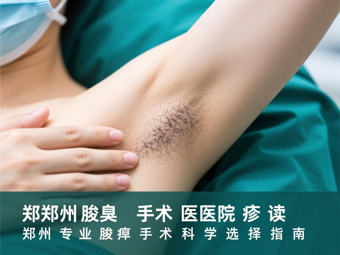 郑州腋臭手术医院解读，郑州专业腋臭手术医院的科学选择指南