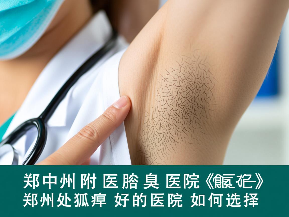郑州附医腋臭医院解析，郑州处狐臭好的医院如何选择
