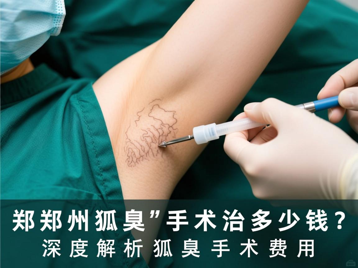 郑州狐臭手术治多少钱？深度解析狐臭手术费用