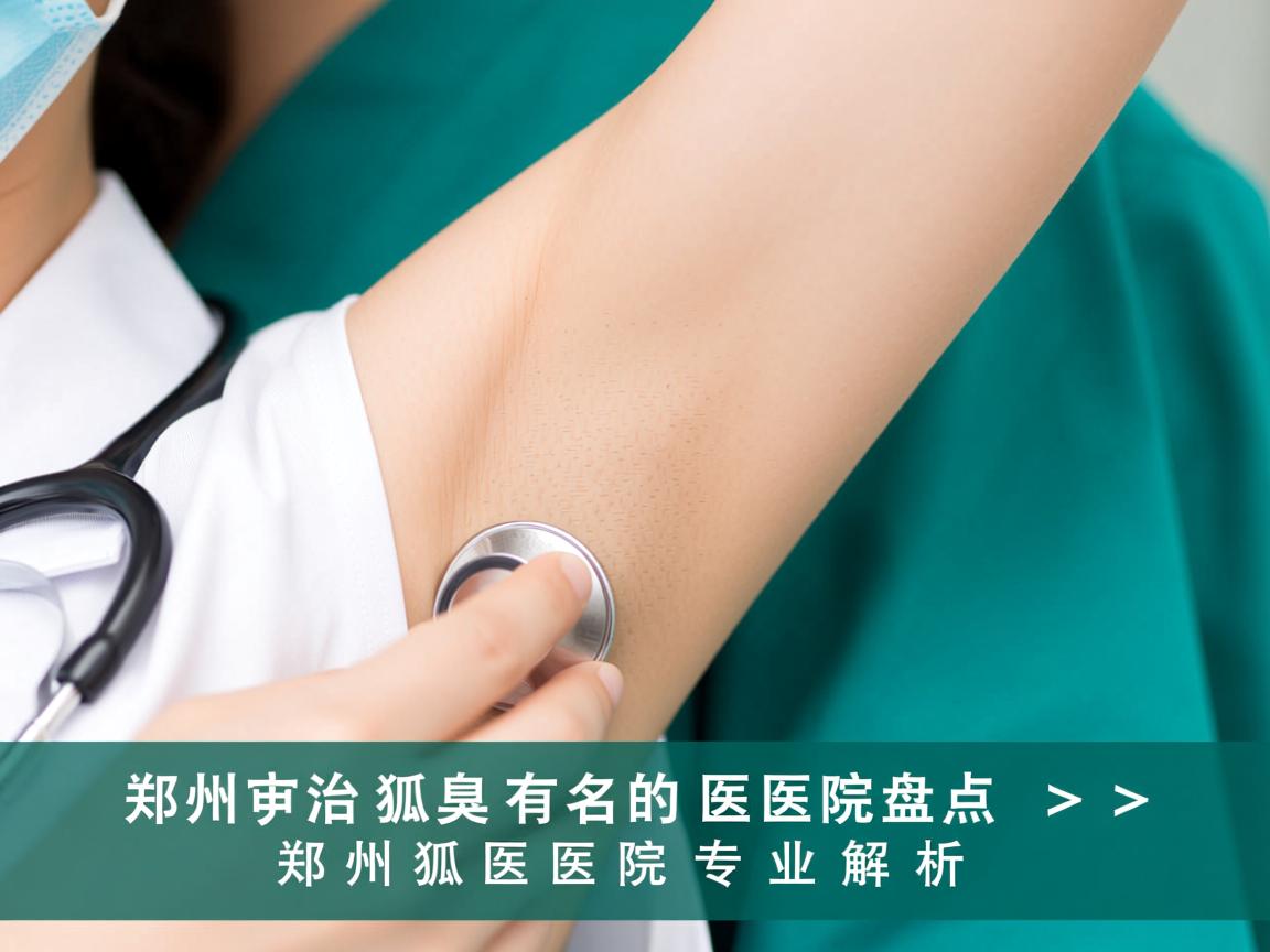 郑州治狐臭有名的医院盘点，郑州狐臭医院专业解析