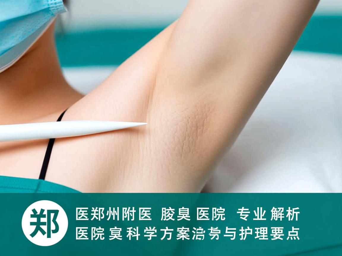 郑州附医腋臭医院专业解析，郑州医院治腋臭的科学方案与护理要点