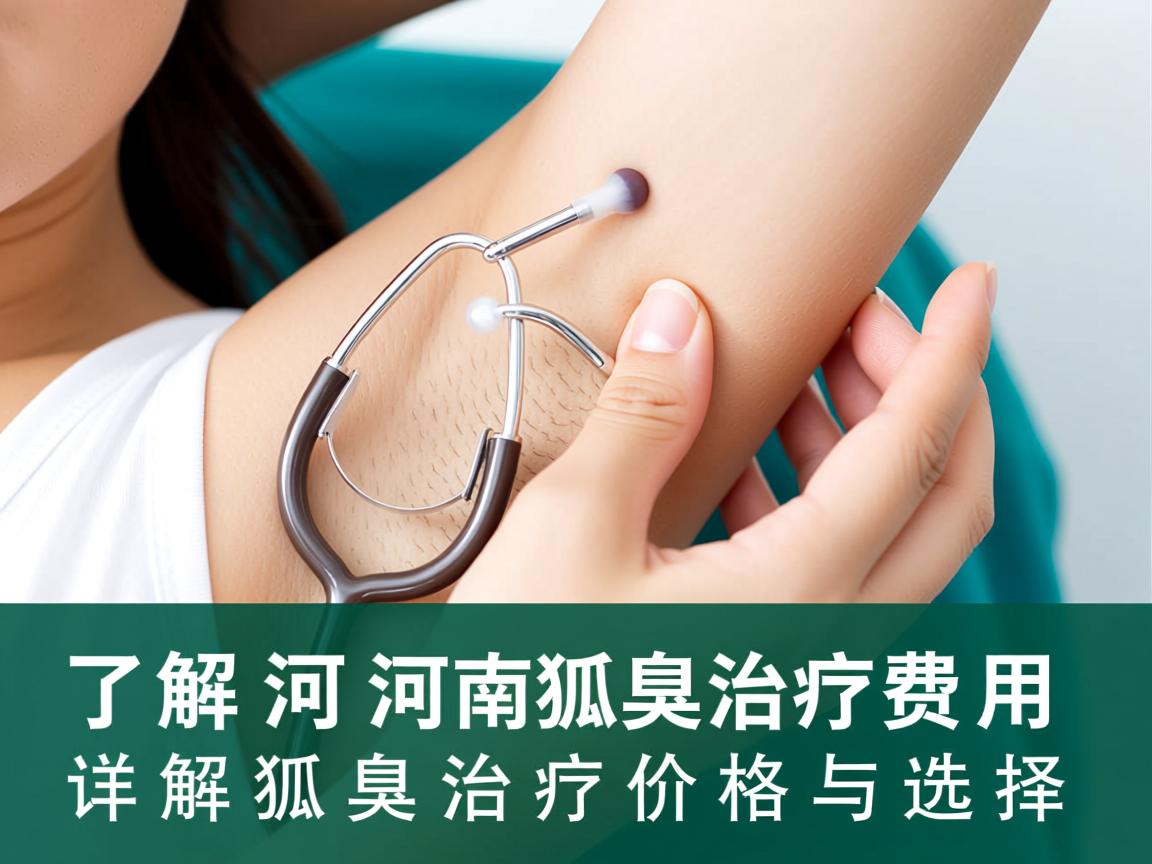 了解河南狐臭治疗费用 详解狐臭治疗价格与选择