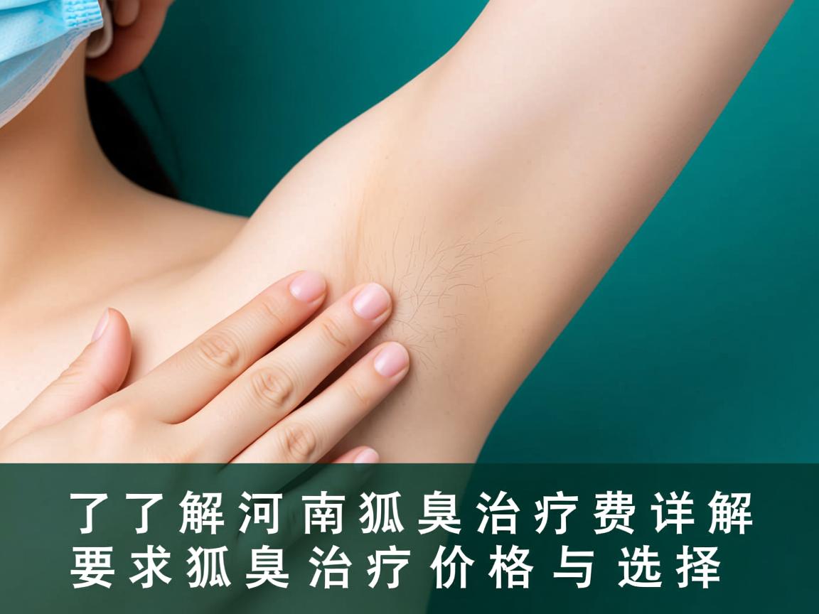 了解河南狐臭治疗费用 详解狐臭治疗价格与选择
