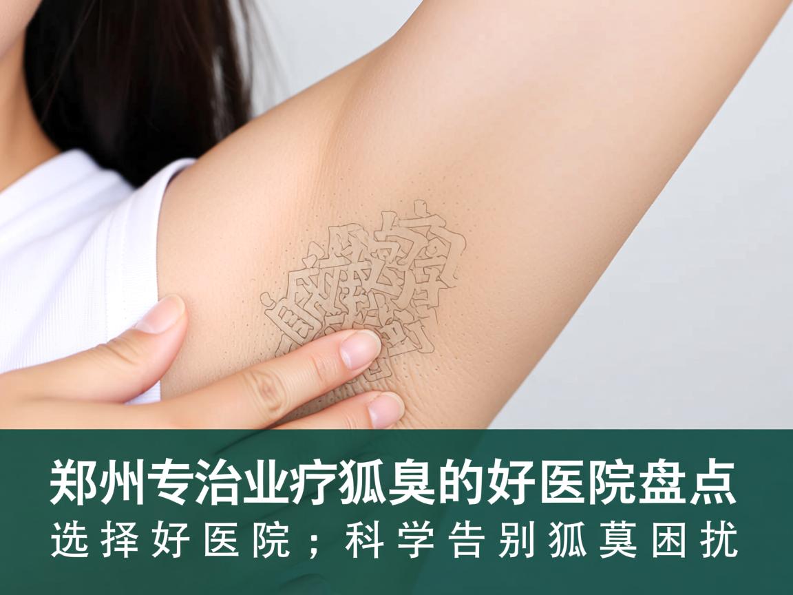 郑州专业治疗狐臭的好医院盘点，选择好医院，科学告别狐臭困扰