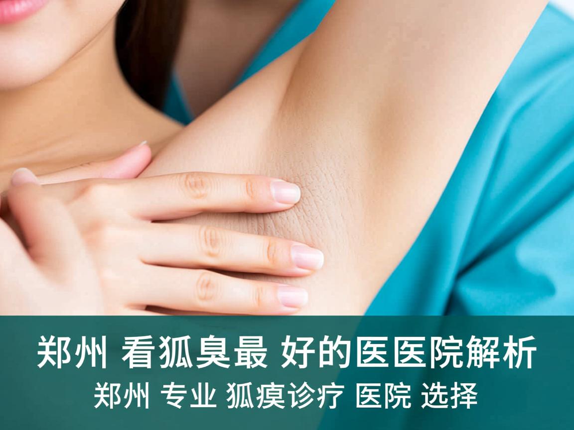 郑州看狐臭最好的医院解析，郑州专业狐臭诊疗医院的选择