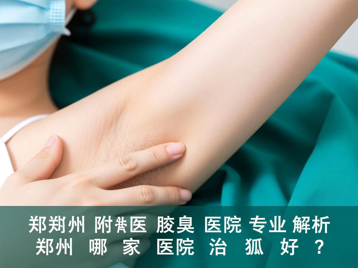 郑州附医腋臭医院专业解析，郑州哪家医院治狐臭好？