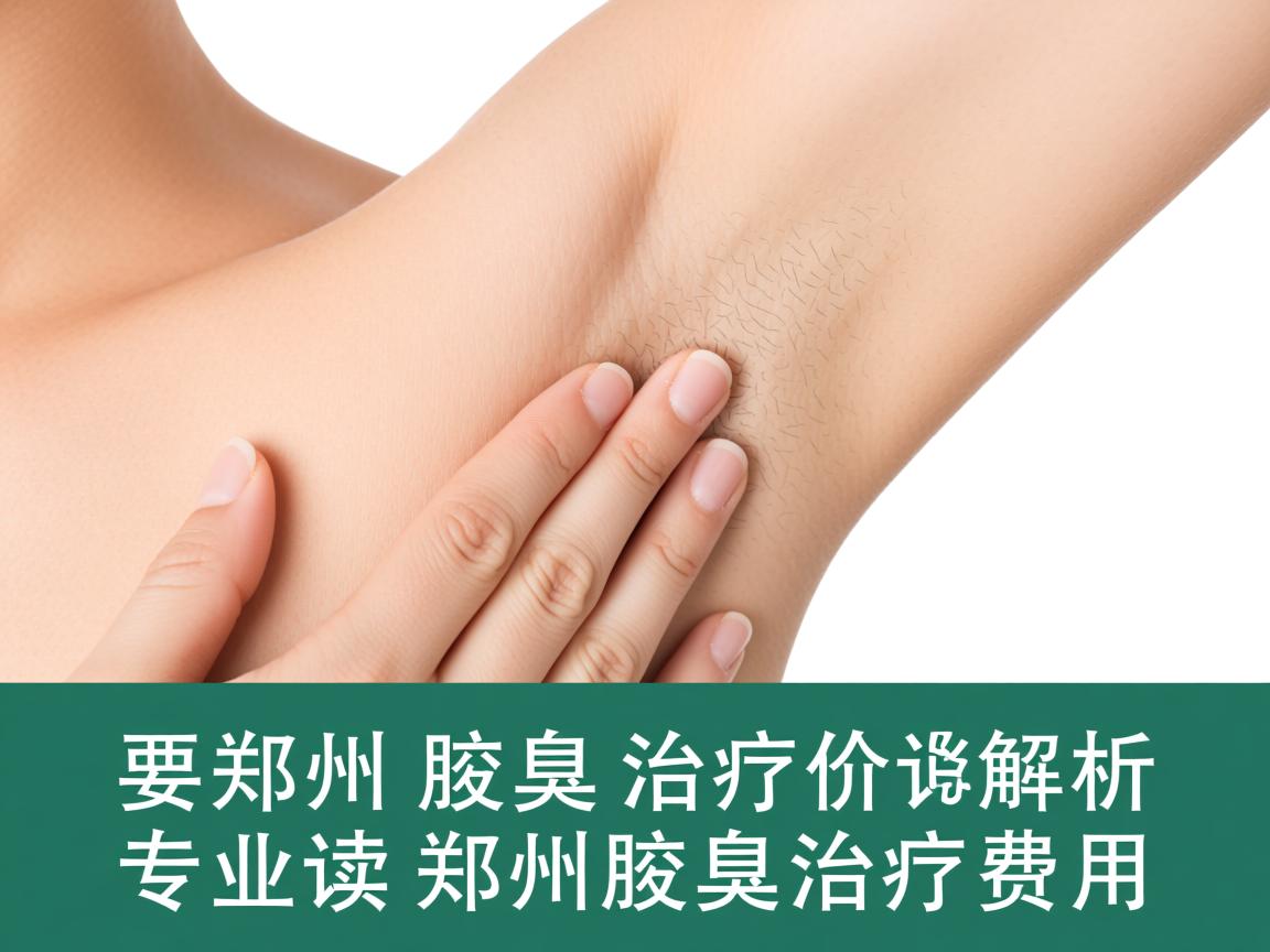 郑州腋臭治疗价格解析，专业解读郑州腋臭治疗费用