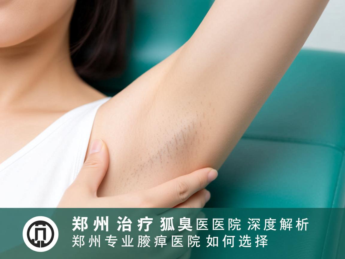 郑州治疗狐臭医院深度解析，郑州专业腋臭医院如何选择