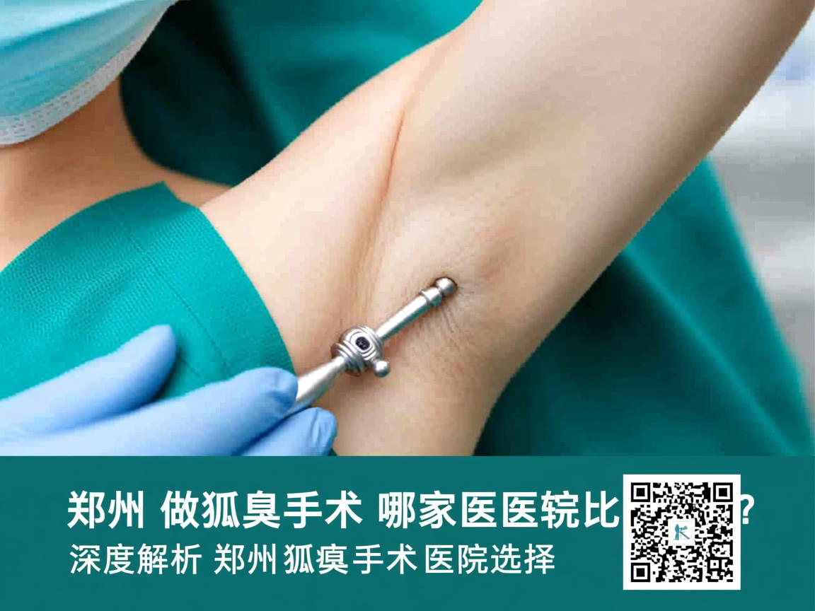 郑州做狐臭手术哪家医院比较好？深度解析郑州狐臭手术医院选择