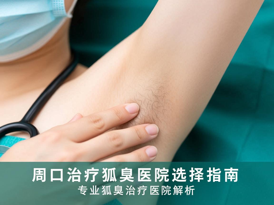 周口治疗狐臭医院选择指南，专业狐臭治疗医院解析