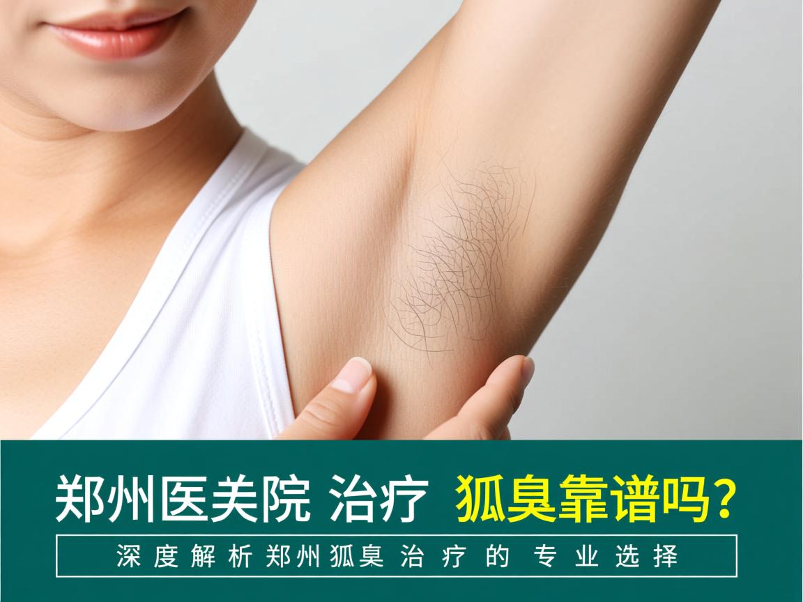 郑州医院治疗狐臭靠谱吗？深度解析郑州狐臭治疗的专业选择