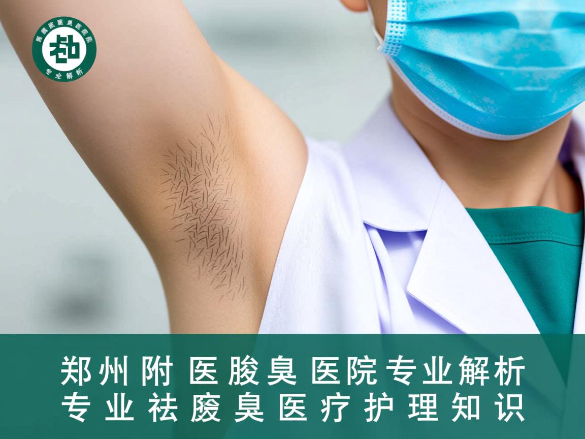 郑州附医腋臭医院专业解析，专业祛腋臭的医疗护理知识